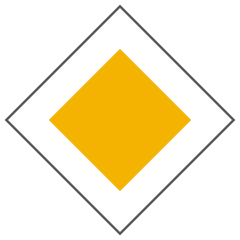 B1: Priority road