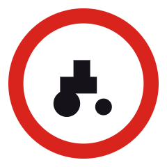 C8: No tractors or slow vehicles