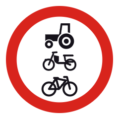 C9: Closed to slow traffic