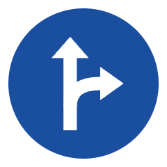 D6: Straight on or turn