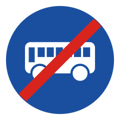 F14: End of bus lane