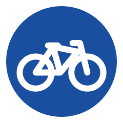 G11: Mandatory cycle path