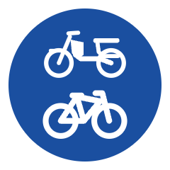 G12a: Cycle and moped path
