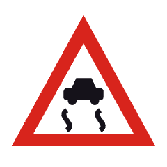 J20: Slippery road