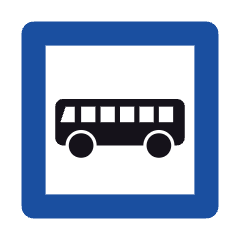 Road sign L3: Bus stop