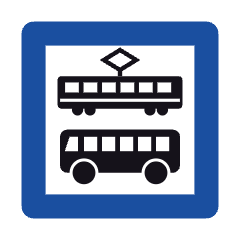 L3a: Tram or bus stop